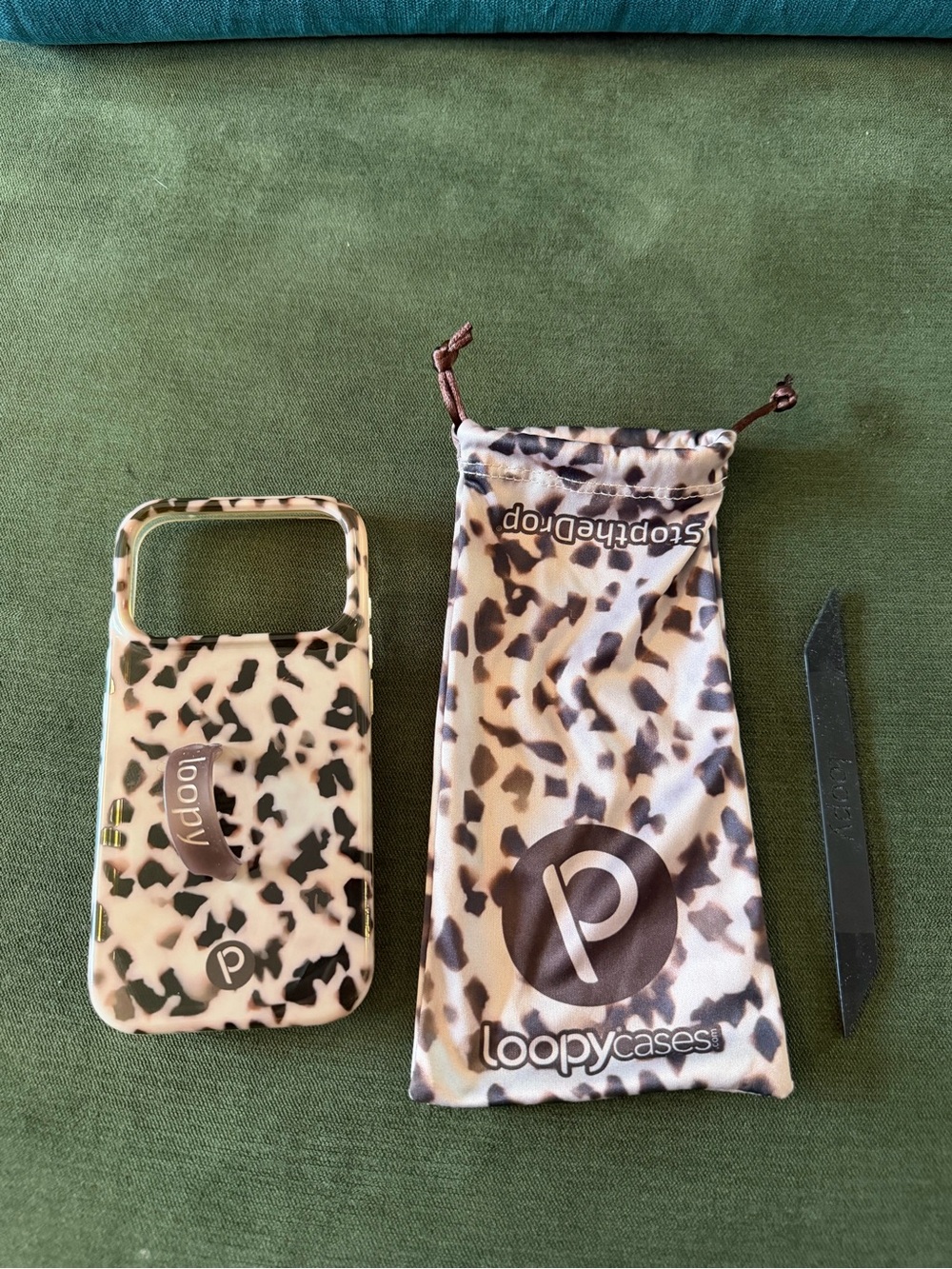Loopy Blonde Tortoise Case- iphone 17 Pro